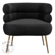 Ashley Lounge Chair Set (Black)